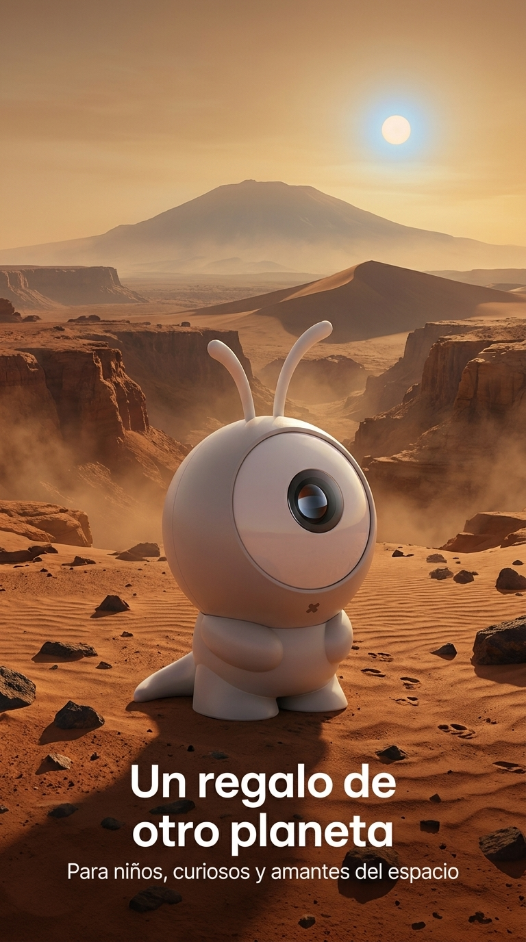 Marcianito en Marte: un regalo de otro planeta para niños y amantes del espacio